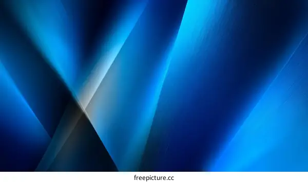 Abstract Blue Geometric Design