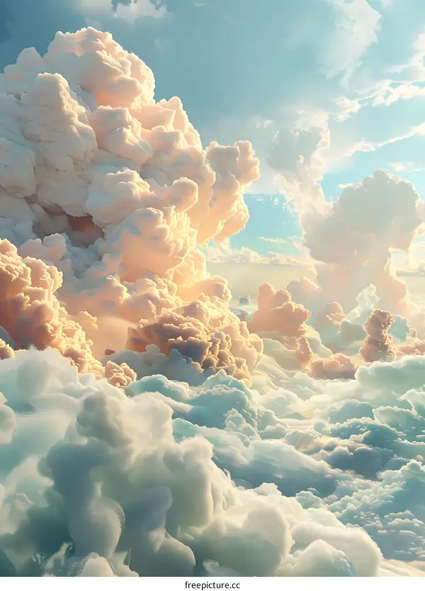 Fluffy Cloudscape