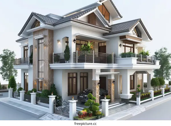 Modern Elegant House Exterior Design