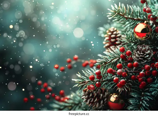 Snowy Christmas Decorations