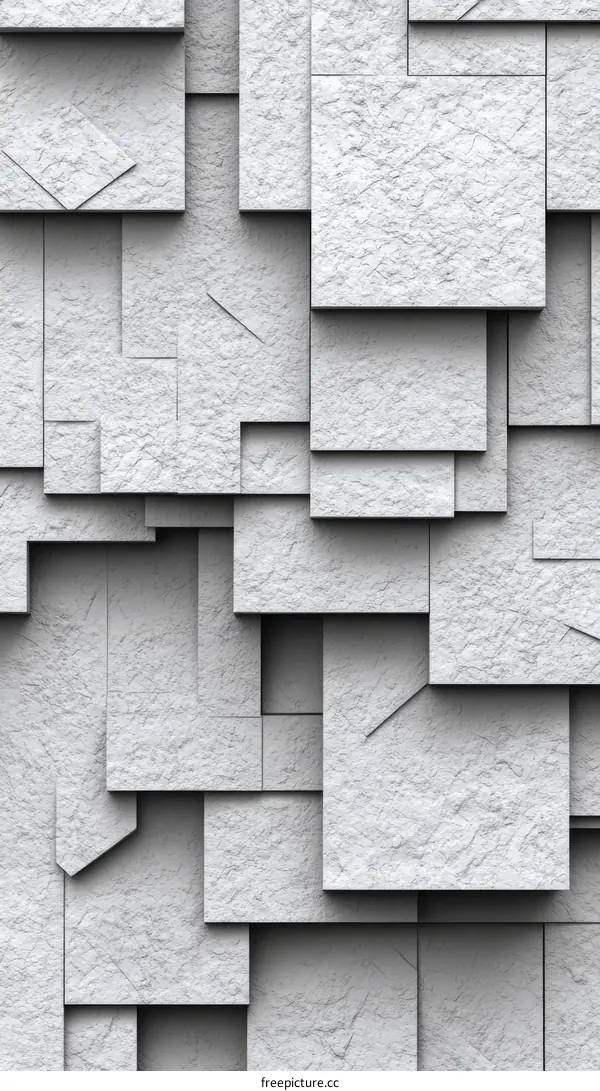 Abstract Geometric Wall Design