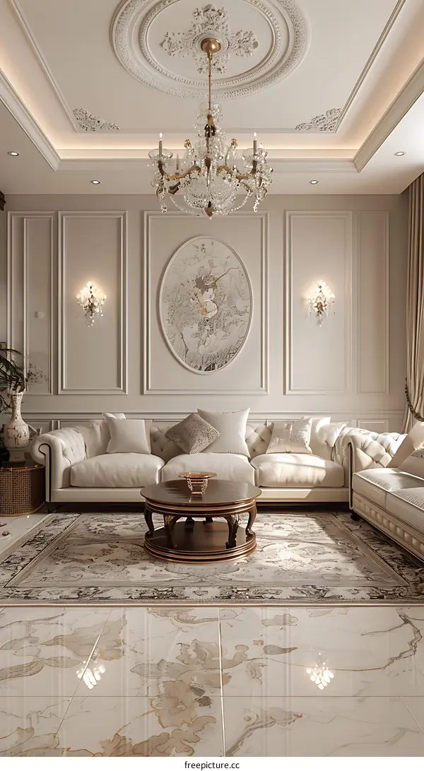 European style living room