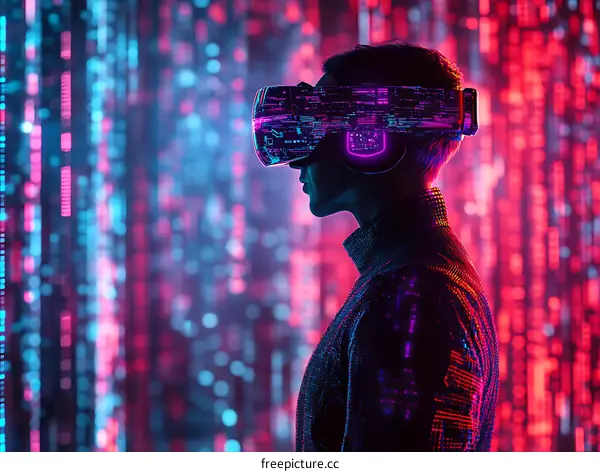 Virtual Reality Experience in Futuristic Setting