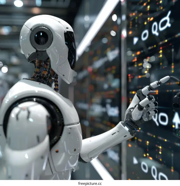 Robot Assisting with Data Visualization