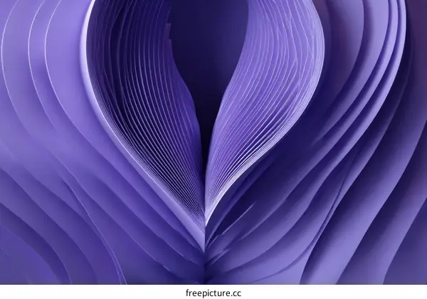 Abstract Purple Layered Design