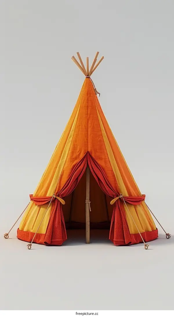 3D rendering of a Teepee