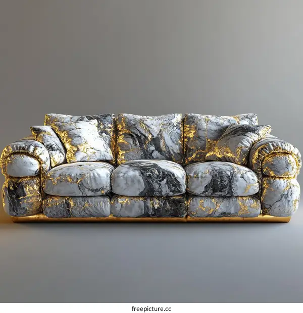 Luxury Marble Sofa Design