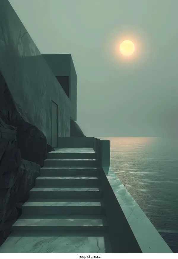 Futuristic House with Amazing Cliffside Sea Views