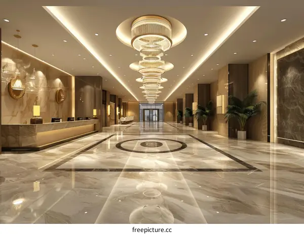 Luxury Hotel Lobby Interior Design