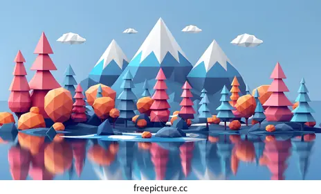 low poly