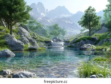 mountain stream