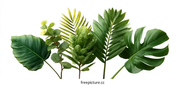 tropical leaves