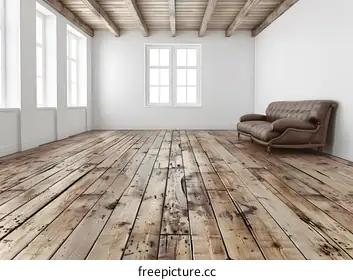 wooden floor