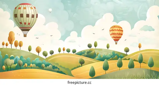 hot air balloon