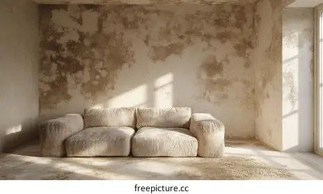 beige sofa