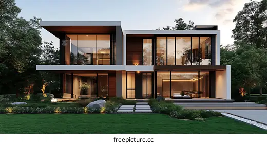 contemporary house