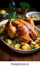 roasted chicken