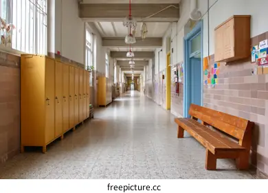 school hallway