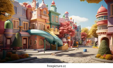 cityscape illustration