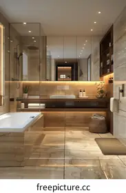 luxury bathroom