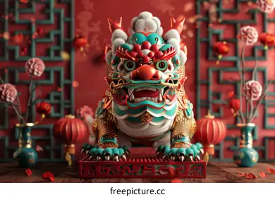 Chinese lion
