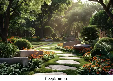 Garden landscape