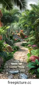 tropical garden