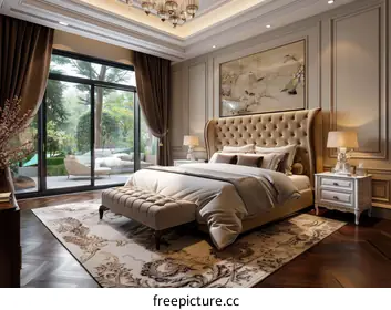 luxury bed