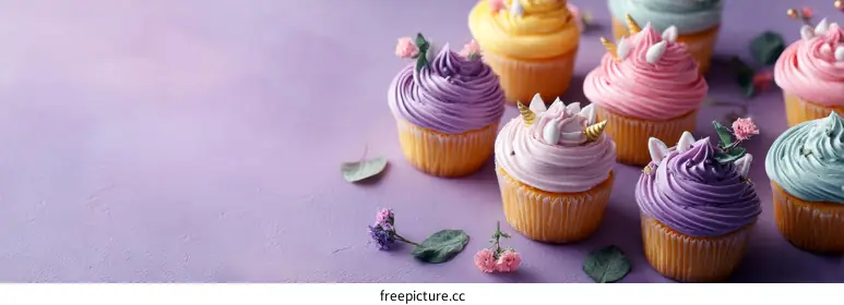 colorful frosting