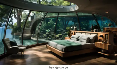 floor to ceiling windows