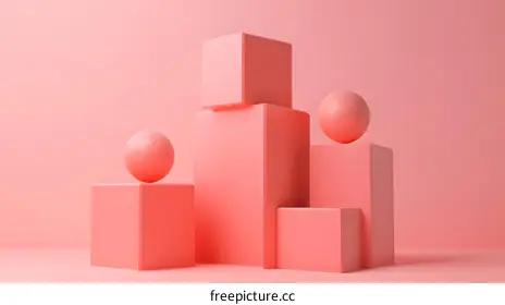 pink background