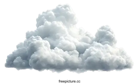 white clouds