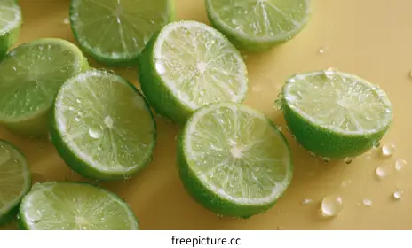 slices of lime