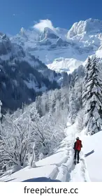 snowshoeing