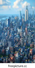 densely populated area