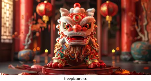 Chinese lion