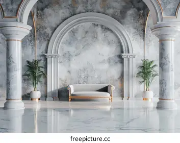 marble floor