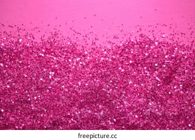 pink glitter