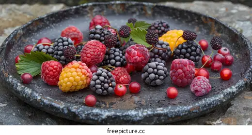 blackberries
