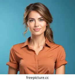 orange shirt