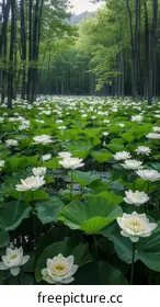 water lilies