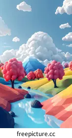 low poly