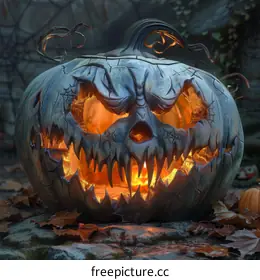carved pumpkin