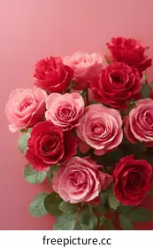 pink roses