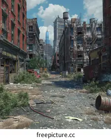 science fiction city