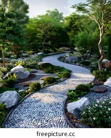 Garden landscape design