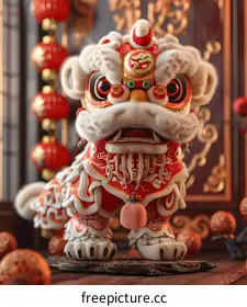 Lion Dance Costume
