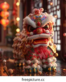 Lion dance folklore