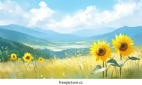 sunflowers