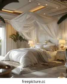 canopy bed